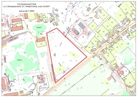 Ситуационный план земельного участка в Лунинском районе Кадастровые работы в Лунинском районе
